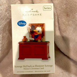 Scrooge McDuck as Eb never Scrooge: Mickey’s Christmas Carol Ornament